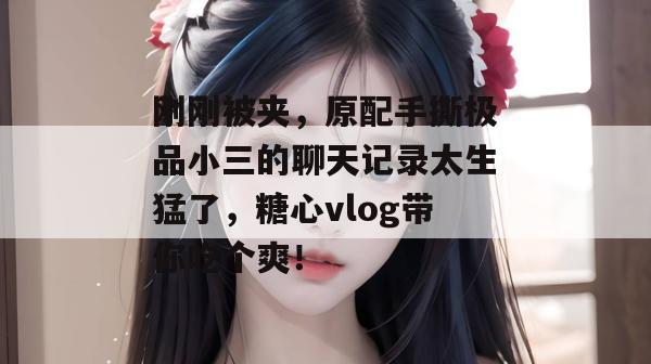 刚刚被夹,原配手撕极品小三的聊天记录太生猛了,糖心vlog带你吃个爽!
